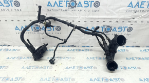 Воздуховод на впуск Mercedes W213 E 300 17-19 2.0T в сборе, отломана трубка