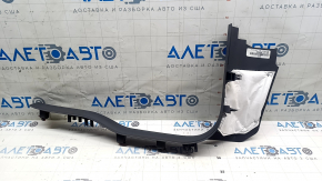 Накладка порога передняя правая Chevrolet Bolt 17-21 темно-серая, царапины