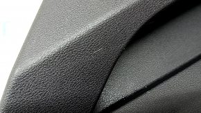 Garnitura portiera spate dreapta complet BMW X3 F25 11-17 piele neagra fara perdea, cotiera si insert cod negru, turnare Antracit, zgarieturi