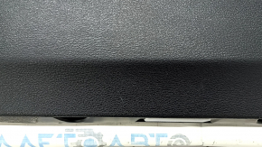 Garnitura portiera fata dreapta complet BMW X3 F25 11-17 piele neagra, cotiera si insert cod negru, turnare Antracit, zgarieturi, maner spart