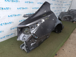 Sfert de aripă spate dreapta Lexus ES300h ES350 13-18 pe caroserie, grafit
