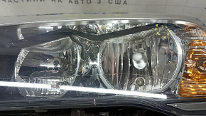Фара передняя левая голая BMW X3 F25 15-17 галоген, песок, царапины, паутинка