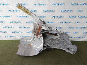 Четверть передняя левая Ford Fusion mk5 13-20 отпилена, белая, тычки