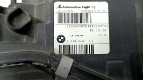 Фара передняя правая BMW X3 F25 15-17 галоген, сломано крепление, паутинка