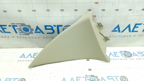 Decorație consola centrală lateral stânga Infiniti Q50 14-15 gri, zgârieturi