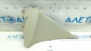 Decorație consola centrală lateral dreapta Infiniti Q50 14-15 gri, zgârieturi