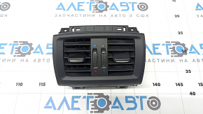 Воздуховод центральной консоли BMW X3 F25 11-17 черный, тычка