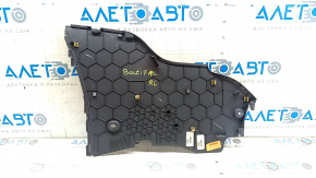 Накладка боковая центральной консоли левая задняя Chevrolet Bolt 17-21 темно-серая, царапины