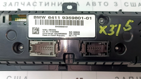 Управление климат-контролем BMW X3 F25 15-17 с подогревом сидений