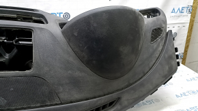 Торпедо передняя панель с AIRBAG Audi Q3 8U 15-18 черная, под химчистку