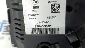 Щиток приборов BMW X3 F25 15-17 93к, царапины