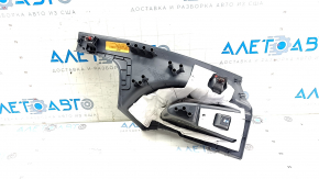Накладка порога задняя левая Chevrolet Bolt 17-21 темно-серая, царапины
