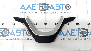 Накладка руля BMW X3 F25 11-17 Sport, черная с хром