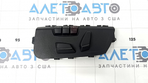 Comandă scaun șofer BMW X3 F25 11-17 cu memorie, negru