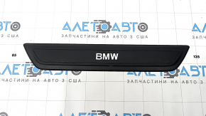 Накладка порога внешняя передняя левая BMW X3 F25 11-17 черная, потерта