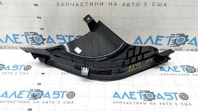 Garnitură prag interior spate stânga BMW X3 F25 11-17 negru, zgârieturi