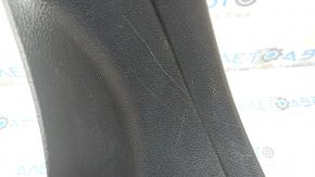 Garnitură prag interior spate stânga BMW X3 F25 11-17 negru, zgârieturi