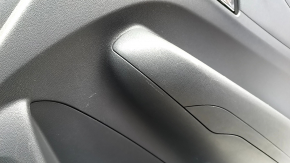 Garnitura portiere spate dreapta Chevrolet Bolt 17- gri închis, plastic original, zgârieturi din plastic gri închis