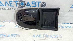 Накладка шифтера КПП Nissan Rogue 14-16 черная, царапины, без шторки