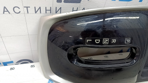 Накладка шифтера КПП Nissan Rogue 14-16 черная, царапины, без шторки