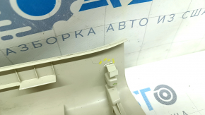 Garnitura prag fata dreapta interior Infiniti Q50 14-20 bej, zgarieturi, prindere sparta