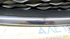 Решетка радиатора grill Infiniti Q50 18-20 со значком, песок