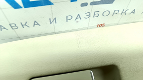 Перчаточный ящик, бардачок Infiniti Q50 14-20 бежевый, 2 части, царапины