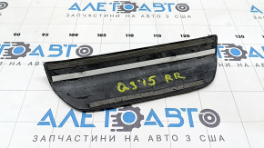 Накладка порога наружная задняя правая Audi Q3 8U 15-18 черная, царапины