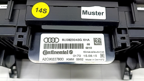 Управление климат-контролем Audi Q3 8U 15-18 auto, dual zone с подогревом