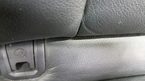 Rând de scaune spate 2 rând dreapta Audi Q7 4L 10-15 încălzit, piele neagră