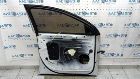 Дверь в сборе передняя левая Audi Q7 4L 10-15 keyless, белый LS9R, царапины на стекле и накладке
