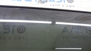 Дверь в сборе задняя левая Audi Q7 4L 10-15 keyless, тонировка, белый LS9R, тычка, царапины на стекле