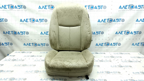 Tapițerie scaun șofer Infiniti Q50 14-20 piele bej, încălzită