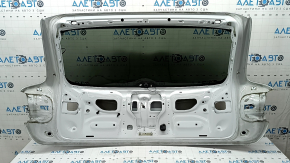 Дверь багажника голая со стеклом Audi Q7 4L 10-15 тонировка, белый LS9R, царапины на стекле