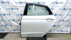 Ansamblu portiera spate stanga Ford Fusion mk5 13-17 fara cheie, YZ alb, banda suprapusa, denivelari 