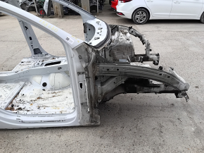 Четверть передняя правая Audi Q7 4L 10-15 на кузове, белая