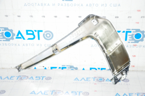 Молдинг переднего бампера хром центральный левый Mitsubishi Outlander 16-22 рест