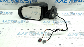 Зеркало боковое левое в сборе Jeep Compass 17-26 2+3 пинов, подогрев, графит