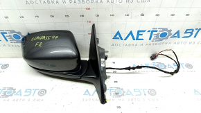 Зеркало боковое правое в сборе Jeep Compass 17-26 2+3 пинов, подогрев, графит