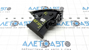 Дефлектор воздуховода торпеды левый Audi Q7 4L 10-15 черный с хромом, сломана направляющая