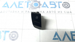 Кнопка центрального замка двери задней правой Audi Q7 4L 10-15 черная