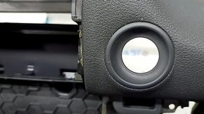 Торпедо передняя панель с AIRBAG Audi Q7 4L 10-15 черная, царапины