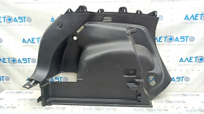 Decorație arc jos stânga Jeep Compass 17-24 negru, zgârieturi