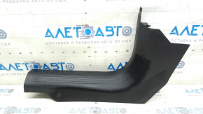 Накладка порога передняя левая Jeep Compass 17-26 черная, царапина