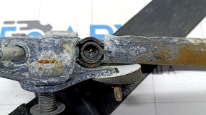 Водительский ремень безопасности Ford Fusion mk5 17-20 черный, с натяжителем, контакт с водой, под химчистку