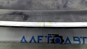 Губа заднего бампера Ford Fusion mk5 13-18 под 1 трубу, трещина, примята, потерта