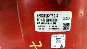 Фонарь правый Audi Q7 4L 10-15