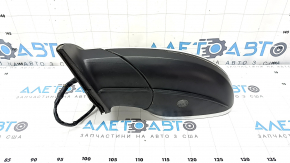 Oglinda laterala stanga completa Audi Q7 4L 10-15 15+2 pini, magazie auto, estompare, semnalizare, incalzire, BSM, alb, zgarieturi
