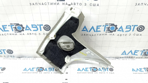 Накладка задней стойки левая Audi Q7 4L 10-15 под 3 ряда, серая, надрыв, под химчистку