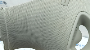 Накладка задней стойки левая Audi Q7 4L 10-15 под 3 ряда, серая, надрыв, под химчистку